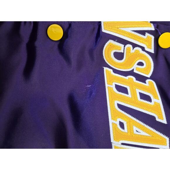 Kobe Bryant Mamba Crenshaw Los Angeles Lakers Satin Jacket Headgear Classic Sz M - Picture 8 of 15